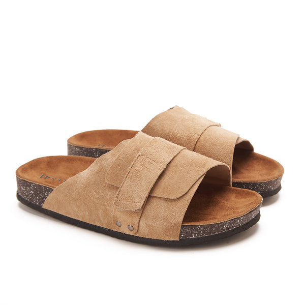 Kyoto Soft Footbed Suede Leather -Beige