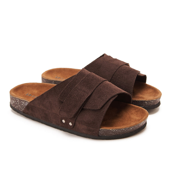 Kyoto Soft Footbed Suede Leather -Brown