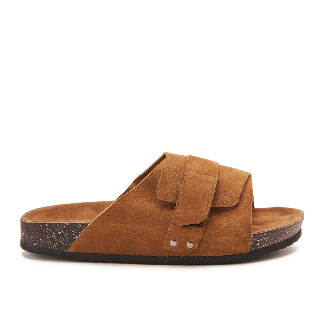 Kyoto Soft Footbed Suede Leather -Light Brown