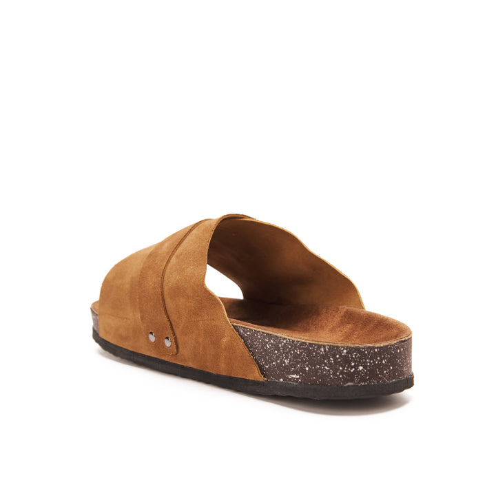 Kyoto Soft Footbed Suede Leather -Light Brown