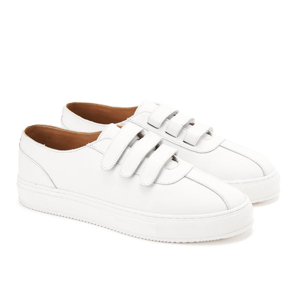 White |Smooth calf leather