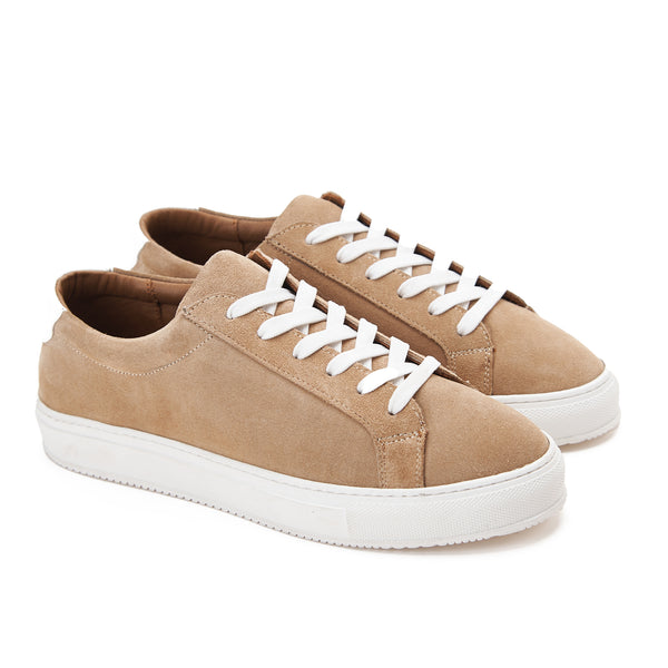 Beige | Suede calf leather