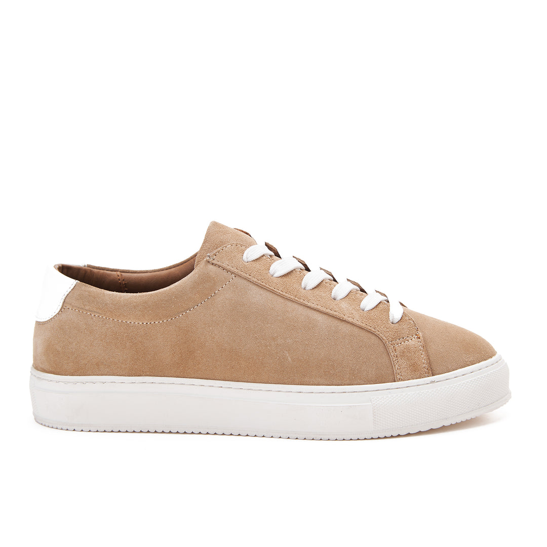 Beige | Suede calf leather