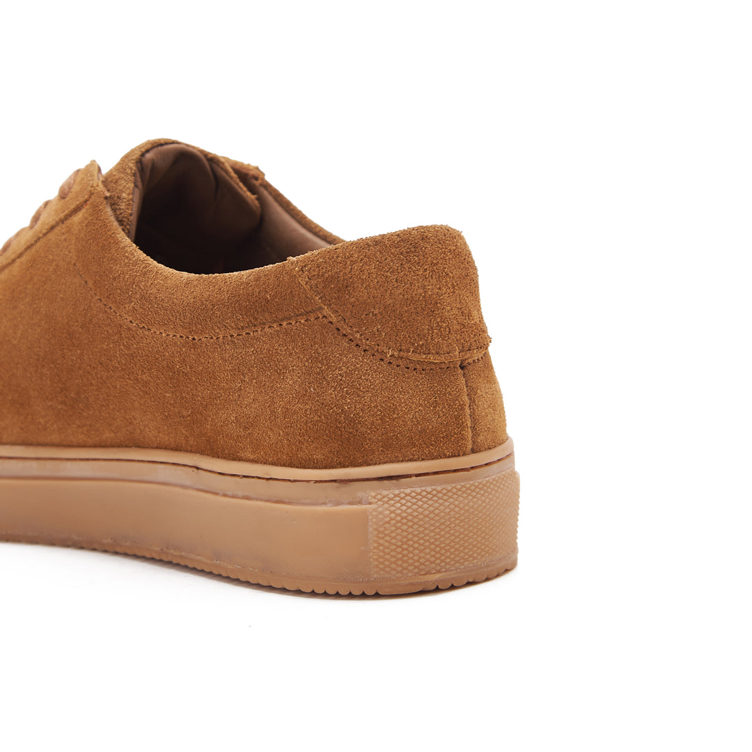 LIGHT BROWN | Suede calf leather