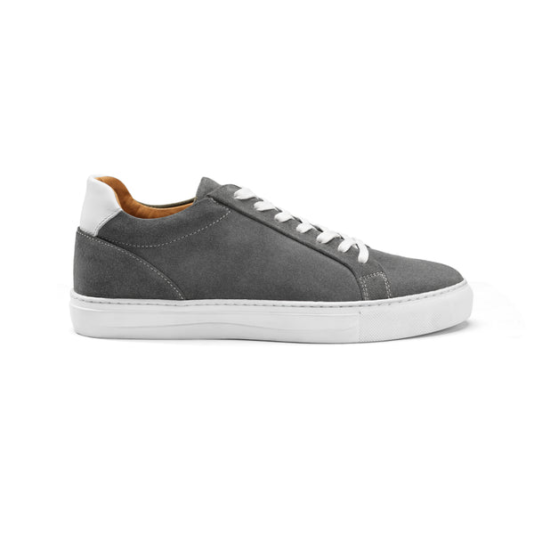 Gray | Suede calf leather